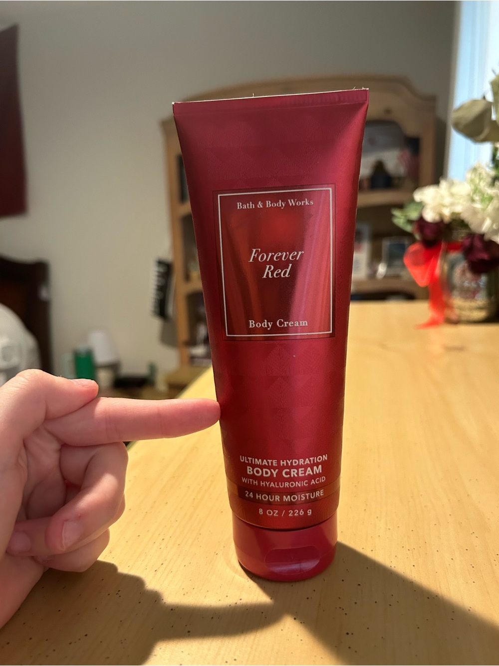 Bath & Body Works Forever Red Body Cream - Deep Red